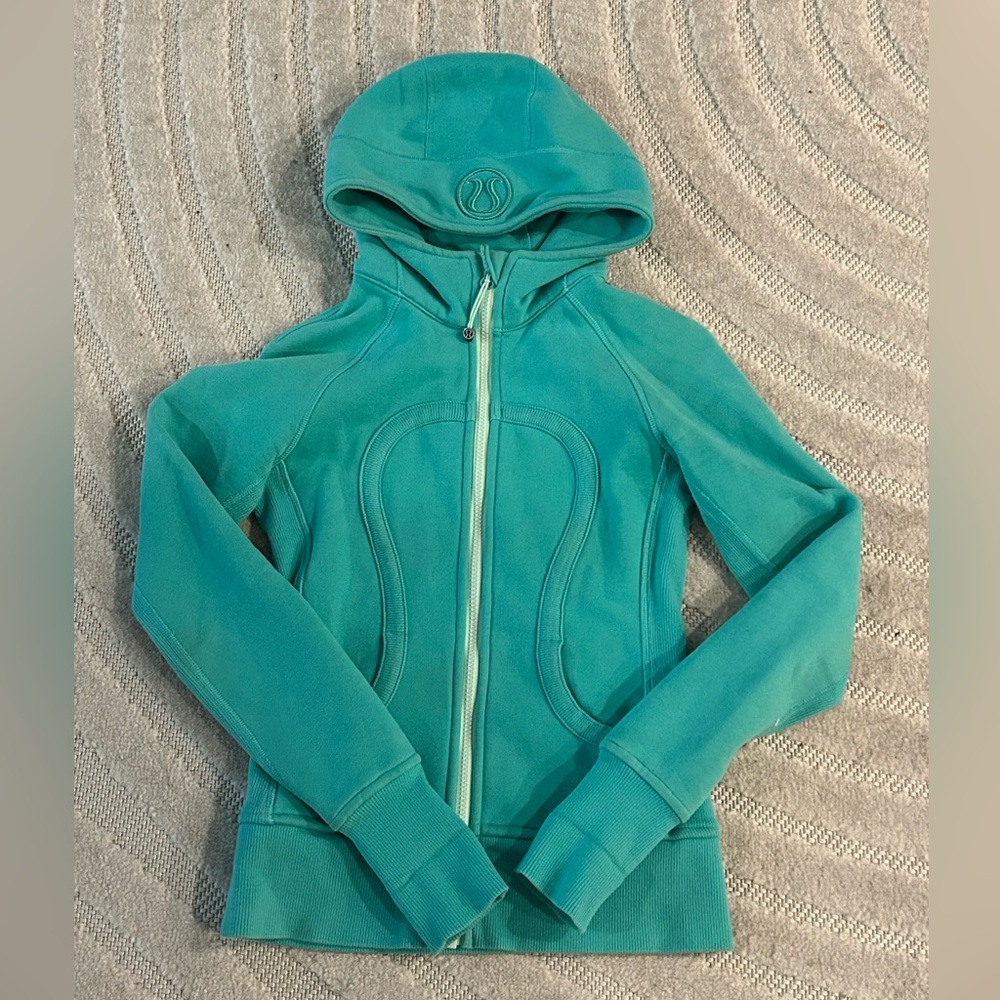 Lululemon Scuba Hoodie II in Bali Breeze/Fresh Teal - Size 2 - Picture 9 of 15